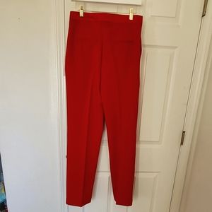 SALE. ZARA cherry red trousers size m NWT